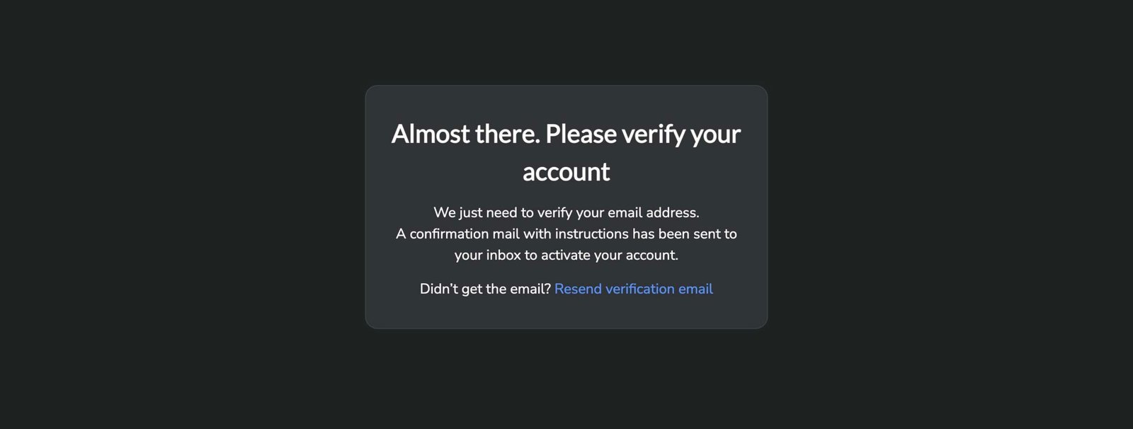 4. FX Replay Email Verification