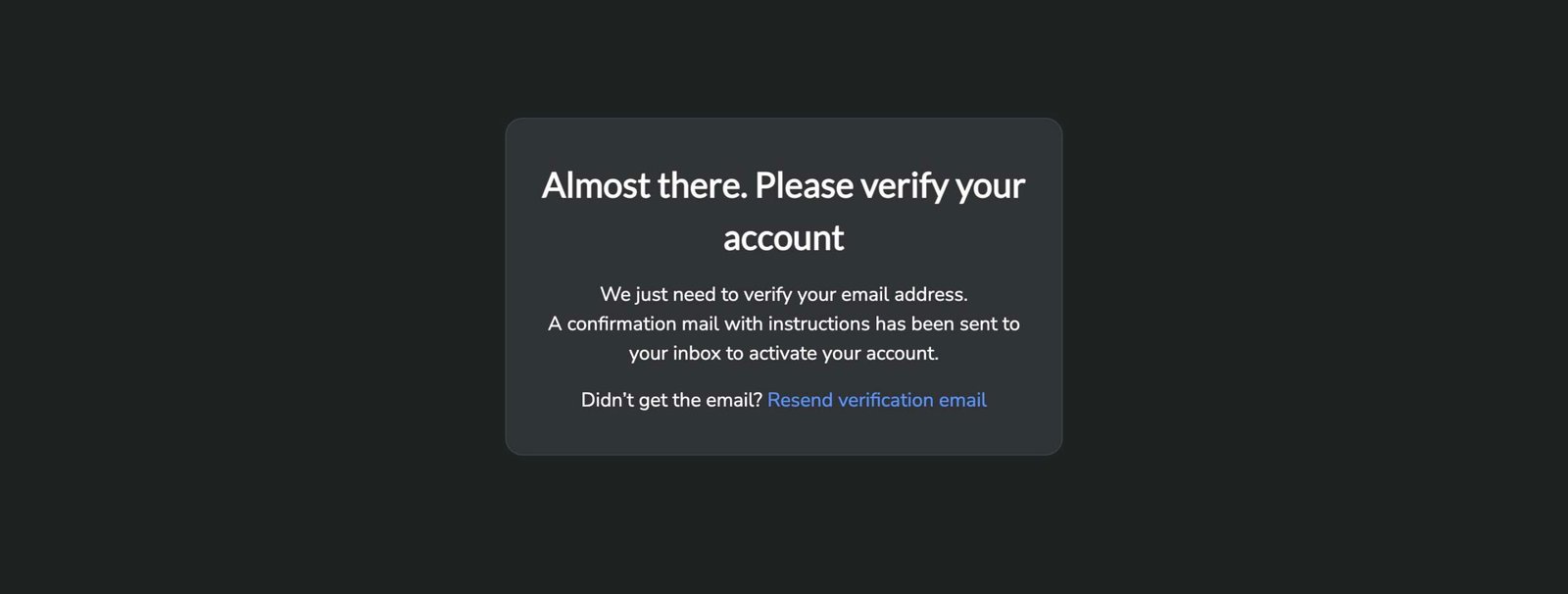 4. FX Replay Email Verification