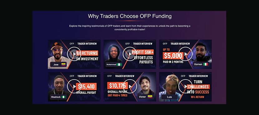 OFP Funding Reviws