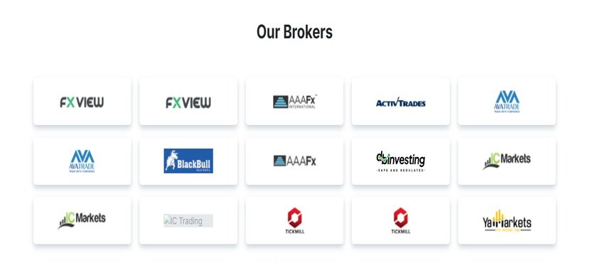 ZuluTrade Supported Brokers List