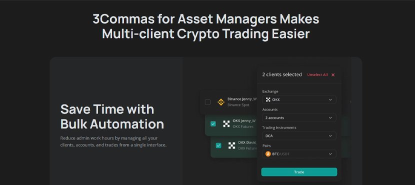3Commas Asset Management Tool